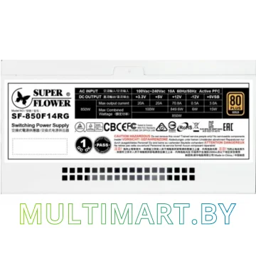 Блок питания Super Flower Leadex III Gold ARGB 850W SF-850F14RG WH картинка 2